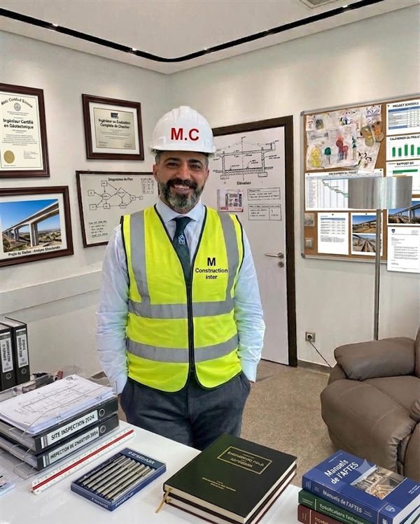 Vincent Masselot, ingénieur conseil et fondateur de M Construction International